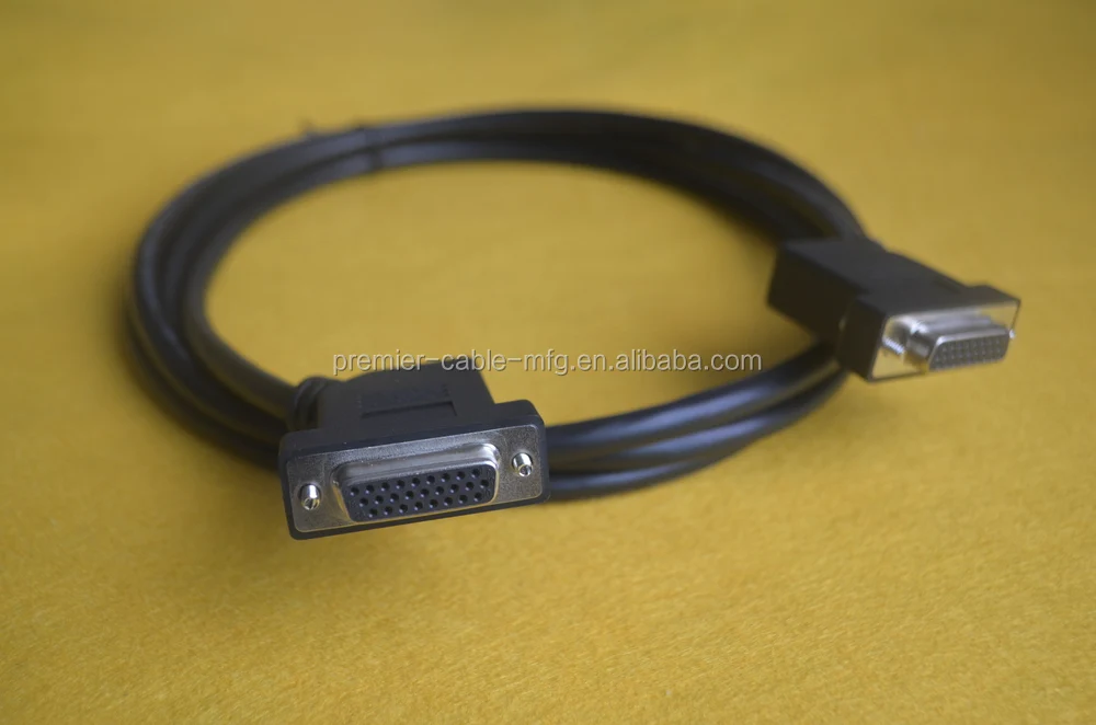 High Density Dsub Cable With 26 Pin Connectors Mf Buy Db26 High