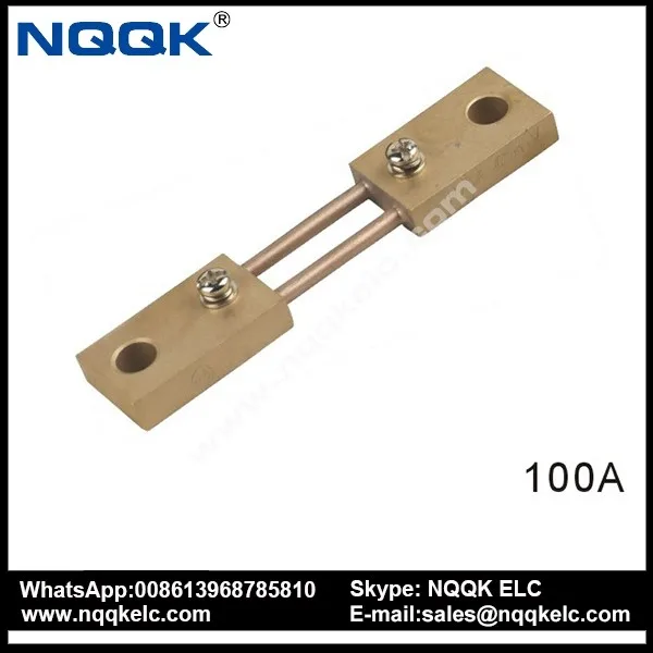 5 FL-TS India type 100A 50mV 60mV DC Electric current Shunt Resistors for Amp Panel Meter Currect Monitor.jpg