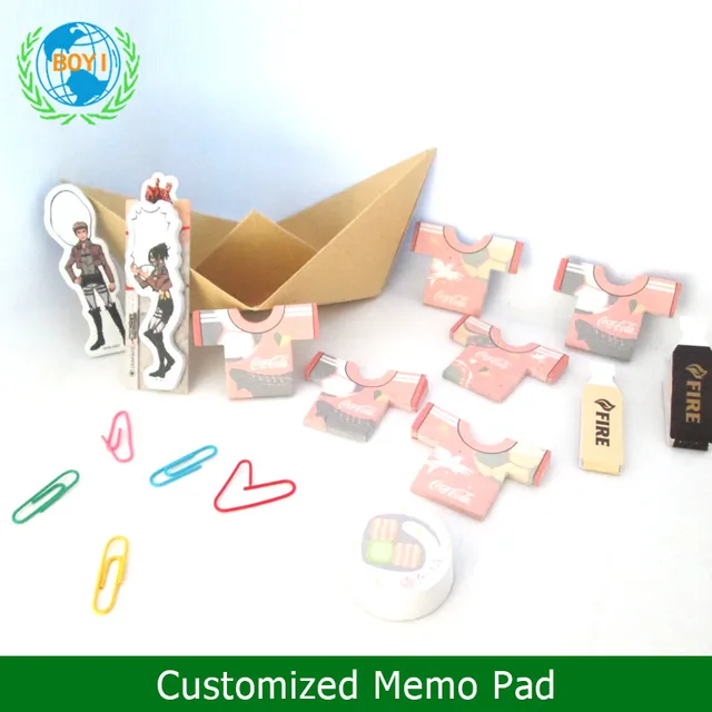 China High Quality Custom T Shirt Whole Alibaba Custom High Quality T Shirt Shaped Sticky Notes No Minimum Memo