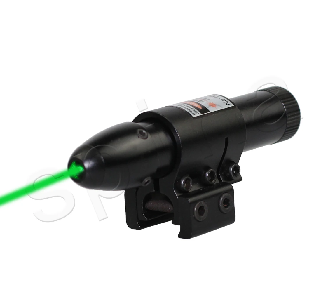 Spina Tactical Optics Waterproof Bullet Green Dot Laser W/barrel 11mm ...