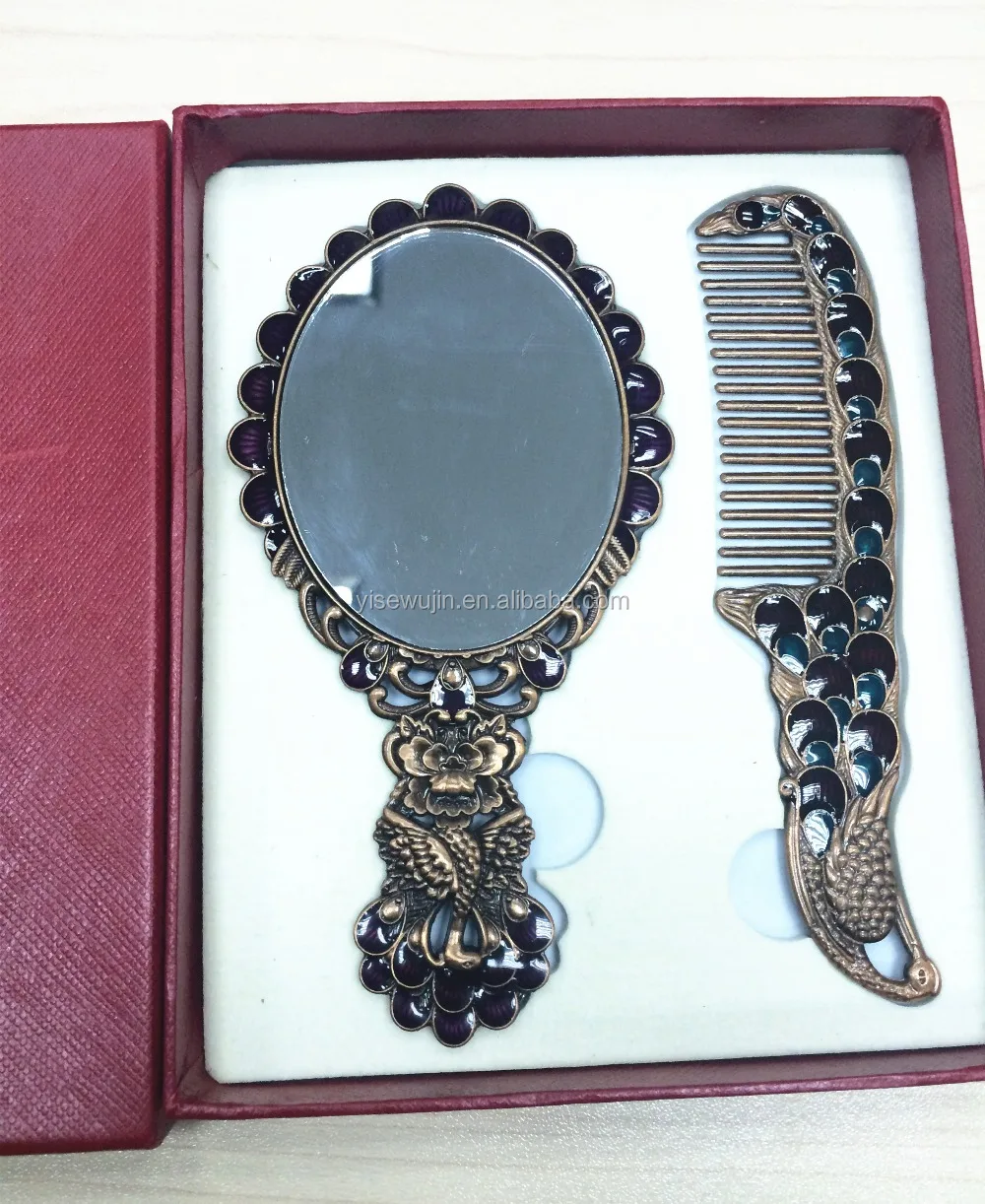 Handle Mirror Comb Gift Set Guangdong Factory Supply Gift Box Single