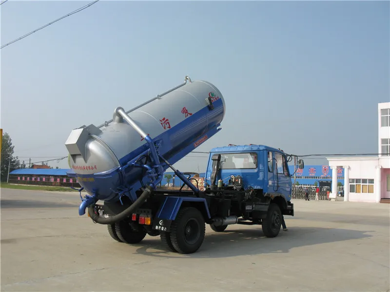 The Parameters of 6CBM Sewage Suction Truck
