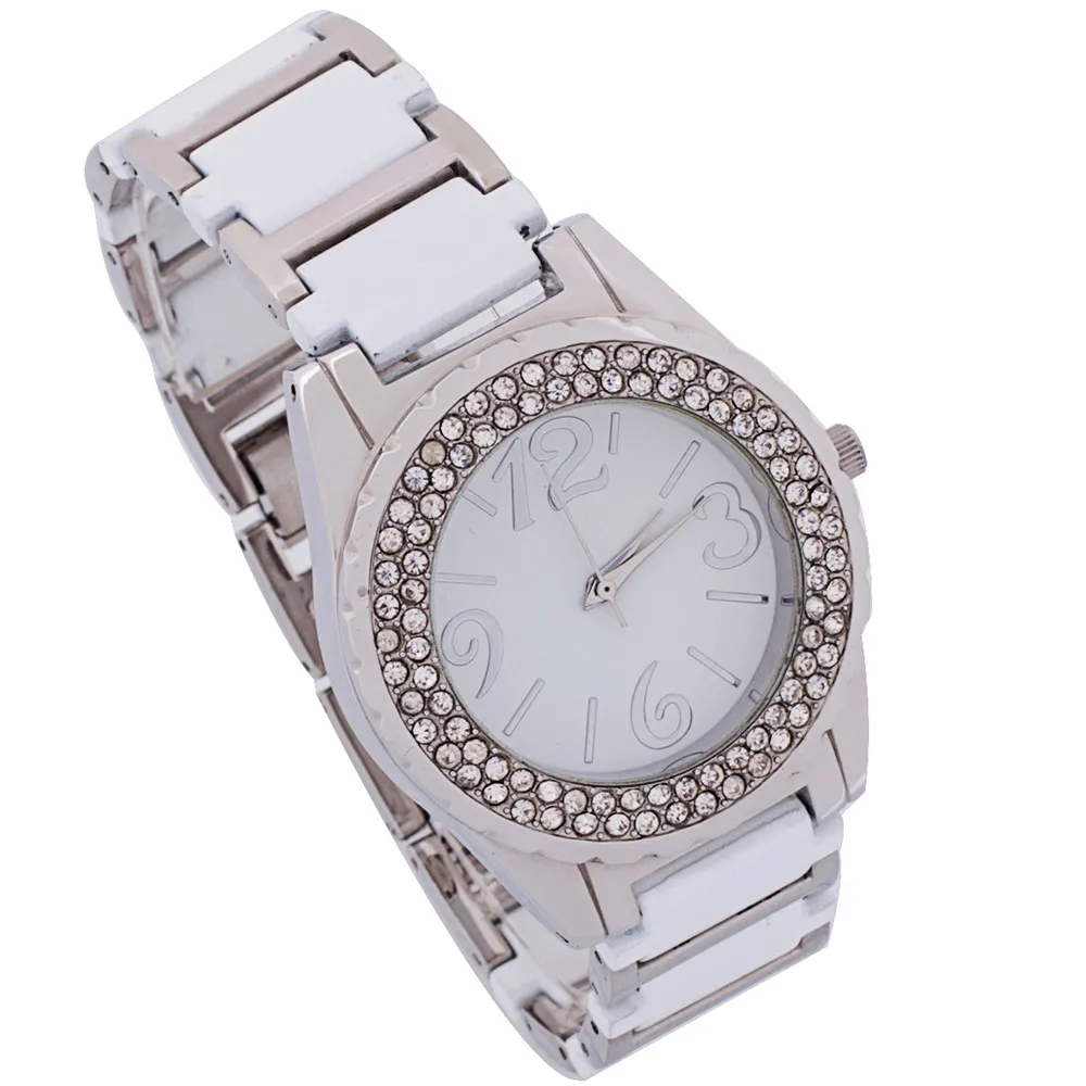 Fashion Girls Large Number Crystal Wristwatches China Watches