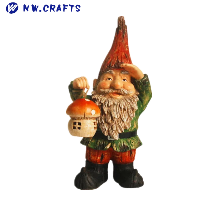 resin gnome statue