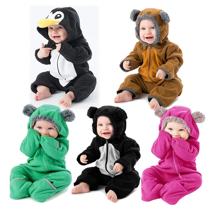 Striped 2 in 1 Animal Romper