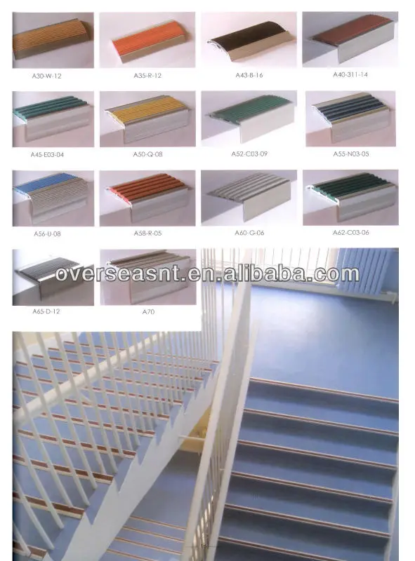 Aluminum stair nosing02