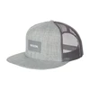 Good Shape Custom Logo Flat Bill Snap Back Cap Wool Mesh Trucker Hat