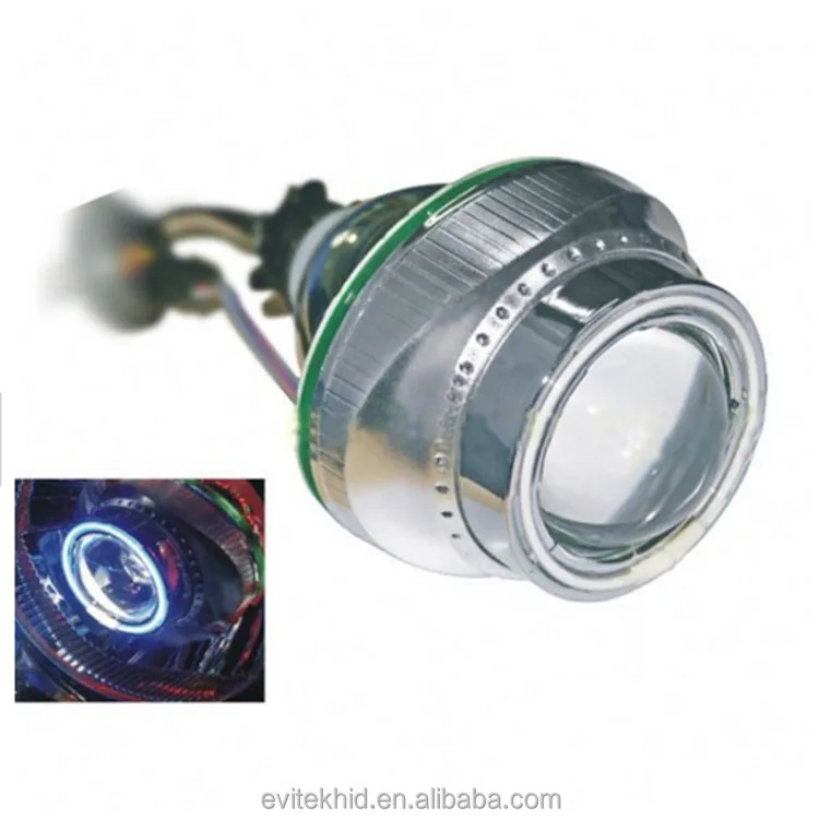 bi-xenon hid projector lens light angel eyes/hid bi xenon projector lens light/aes h7 projector lens angel eyes fog lights