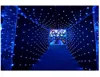 120pcs good effect LED star curtain ,led curtain lights for Stage backdrop/led light black curtain for party wedding XC