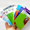 Customized Wrapping Paper Card Color Printing Blister Back Card With Aircraft Hole