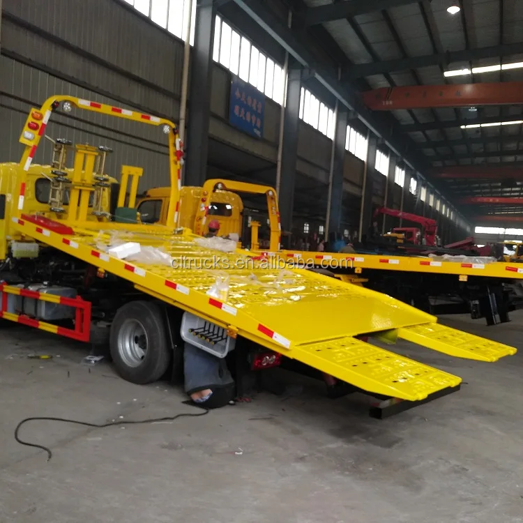 Jmc 3 Ton Tow Truck Japan Euro 3 16ton Lifting Capacity Flatbed Tow