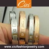 Customize Design Fashion Accessories 2017 Bangle With Name Gold Bangal Tea