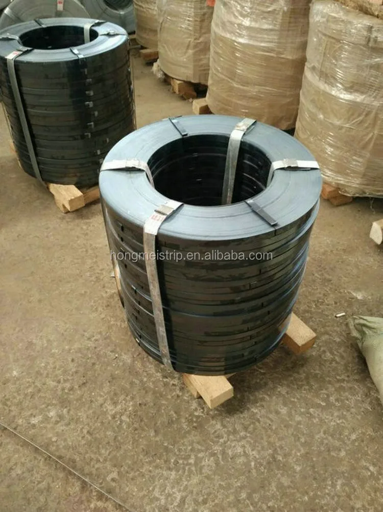 Cheap Wholesale perforated carbon steel strip roll for packing steel strap use
