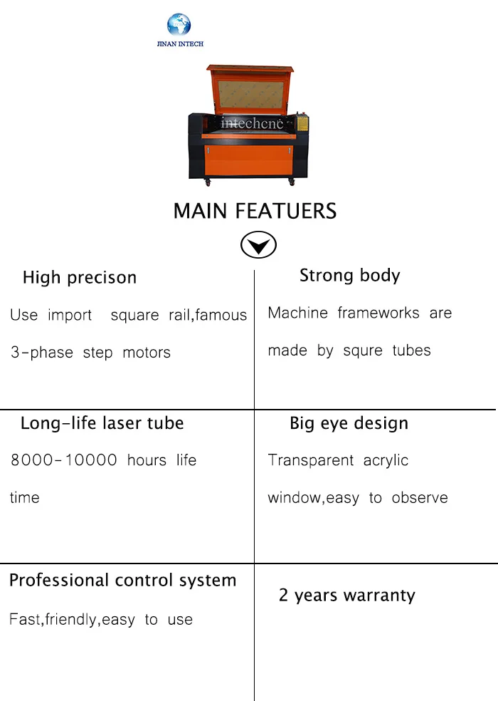 Low cost LFJ1290 jinan desktop 50 watt laser metal  cutting engraving machine
