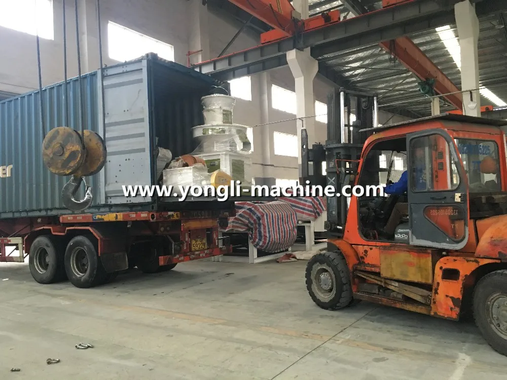 ring die vertical located pellet machines