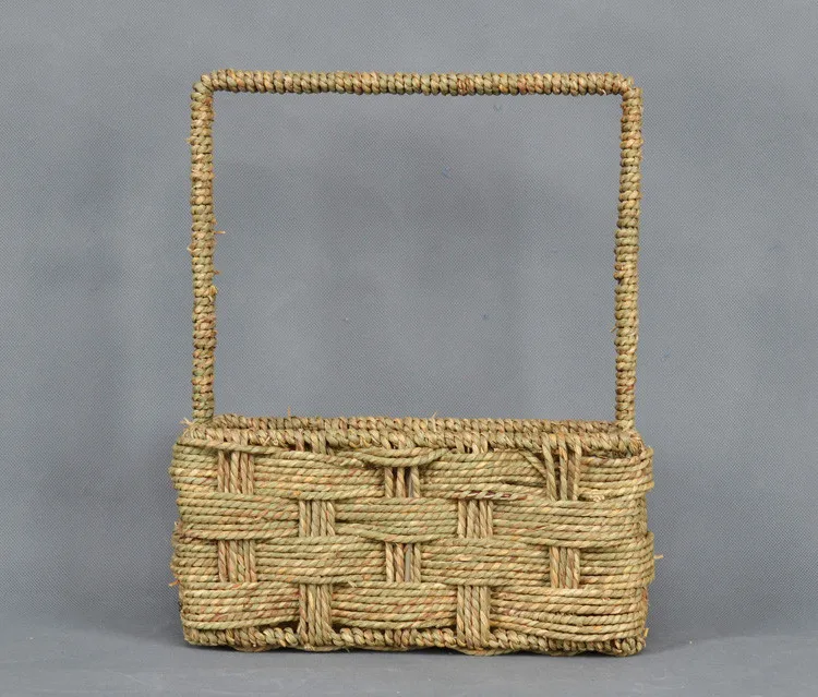 Baoyilai hot selling handmade woven seagrass basket wholesale BK2311