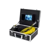 High Quality 23MM Camera Head 7 Inch Monitor 20M Fiberglass Cable Sewer Pipe Inspection Camera System With DVR Function