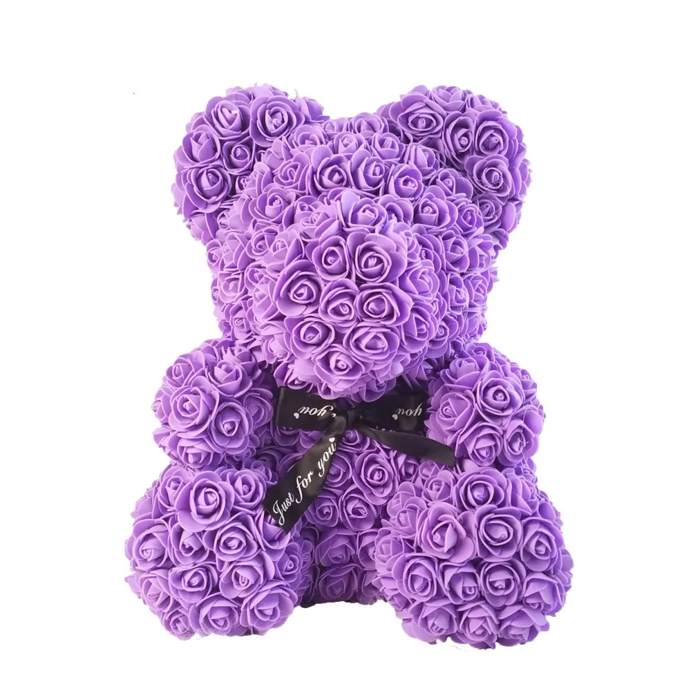 rose bear artificial