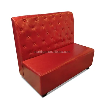 Kw160089 Fast Food Furniture Eatery Pu Leather Booth Sofa Kw160089 Fast Food Furniture Eatery Pu Leather Booth Sofa