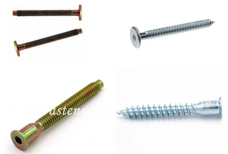 Carbon Steel Flat Head Countersunk Euro Furniture Screw Buy Furniture