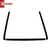 YCSUNZ Rear Guard ABS Plastic Textured Black for D-Max 2012 Double Cab Bed Rails Caps Car Accessories