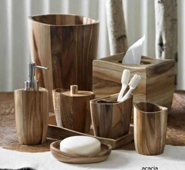 Badkamer Accessoires Hout Brazilinsight