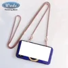 Mickey Mouse Mobile Phone Case Back Cover with Crossbody Gold Chain Shoulder Strap Necklace Girls Woman for iPhone X 6s