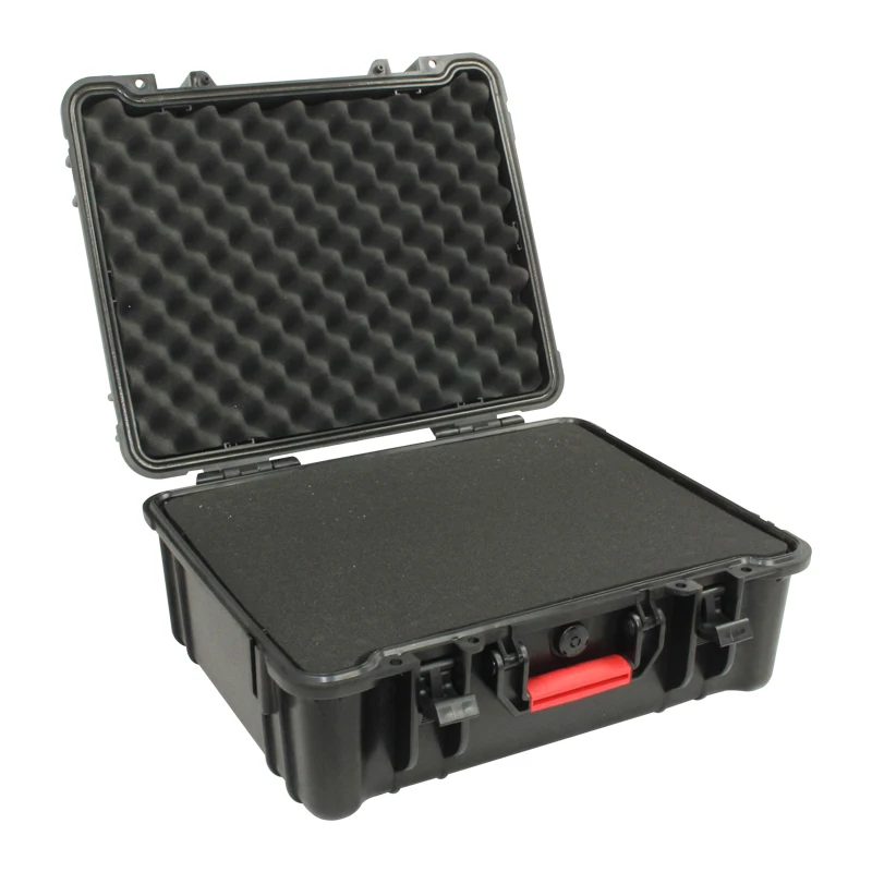 Waterproof Briefcase Style Plastic Suitcase Tool Box With Foam Inside