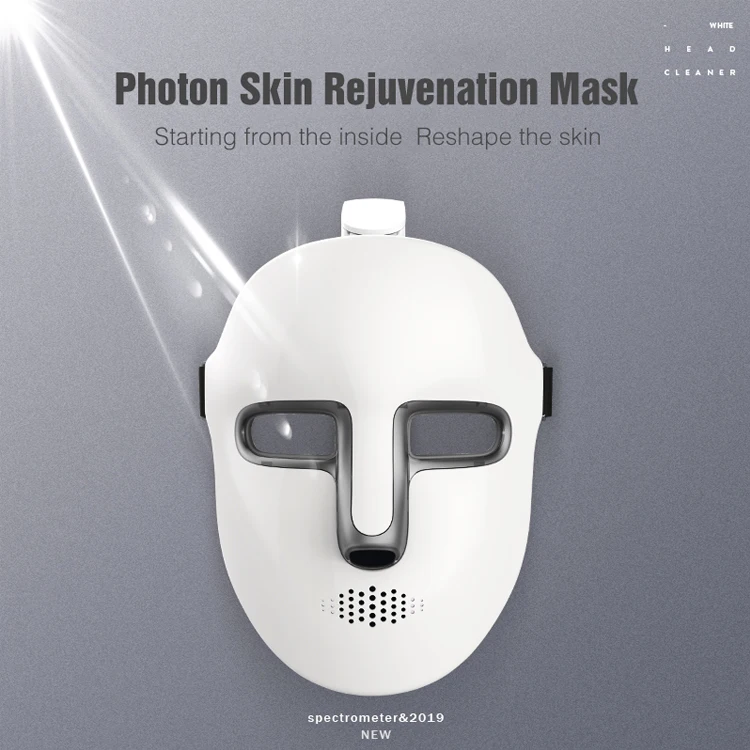 2019 New Led Photon Therapy Mask Spectral Skin Rejuvenation Mask Led