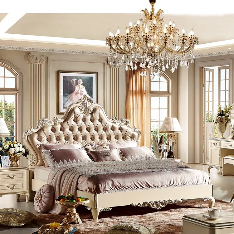Clical Cream Colored Royal French Bedroom Set Luxury Cream Colored Royal French Bedroom Set