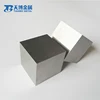 High purity 99.95% 1 inch pure tungsten ingot heavy metal cube for sale with CNC marking