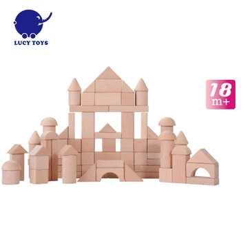 Buy 100 Más Vendidos Educativos De Productos Unids Construcción Niños Madera Bloques Juguetes Para dhQstCr