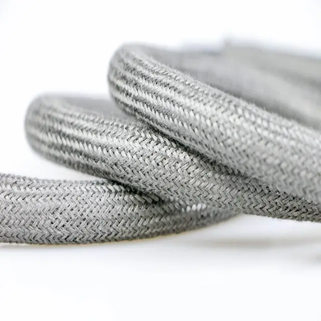 Thermal Heat High Temperature Resistant Stainless Steel Fiber Braided