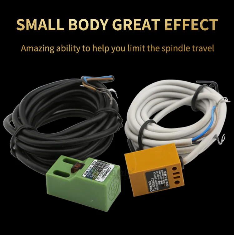 Cnc Router Machine Square Limit Switch Npn/pnp No/ Nc Omron Proximity Switch Inductive Sensor