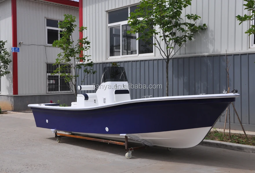 liya 5.8m fishing boat fiberglass center contral fishing