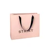 Recycle Custom Design Logo Printed Retail Garment Carry Packing Clothes Shopping Paper Packaging Bag