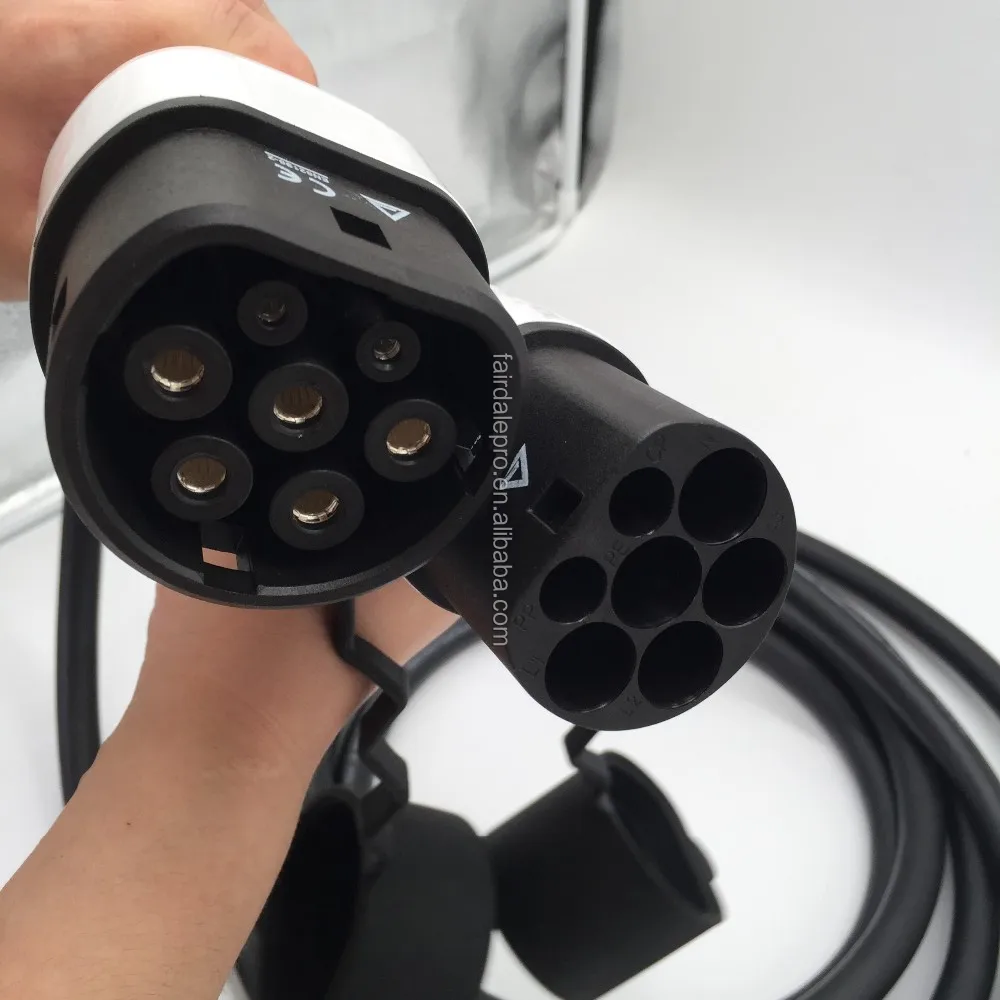 Level 3 Electric Car Charger Plug 16a 32a Ev Charging Connector Buy