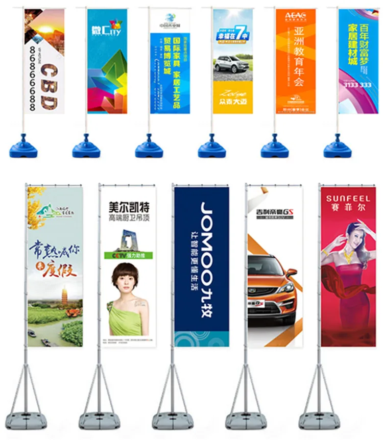 Cheap Price 3m 5m Water Flooding Flagpole Banner Flag Display