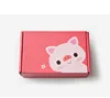 Custom Printed Colored Clothes Corrugated Paper Mailer Airplane Boxes,Customized Cardboard Carton Red Mailer Shipping Boxes