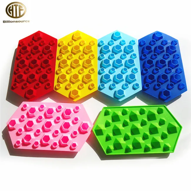 Customized Logo Silicone Diamond Novelty Mini Ice Cube Trays - China Ice  Bowl and Popcorn Bucket price