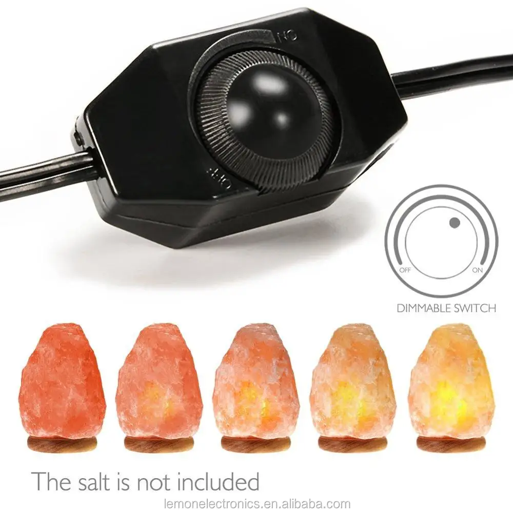 Himalayan Salt Lamp Power Cord With Dimmer Original Replacement U.l