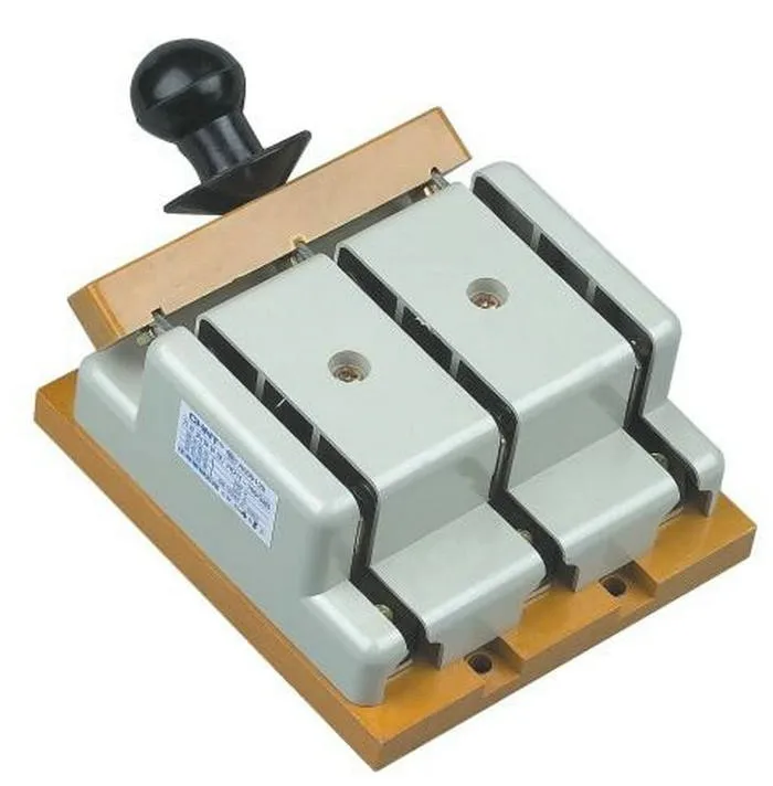 1000a Double Throw Three Pole Knife Switch With Earth Leakage