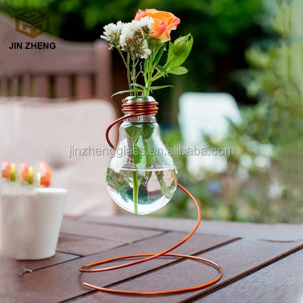 Hanging Light Bulb Planter And Vase Perfect For Garden Weddings Buy
