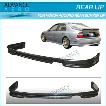 For 1994 1995 94 95 Honda Accord 2 4dr Rear Bumper Lip Spoiler Black Abs Buy For 94 95 Honda Accord Rear Bumper Lip Spoiler For 1994 Honda Accord