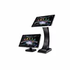 Professional Karaoke 19 inch wall mount touch screen monitor with holder stand metal case IR touch