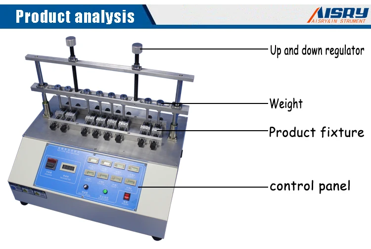 8 Station Key Life-span Test Machine for Click Fatigue Tests of Various Buttons