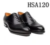 pointy toe design government issued police leather shoes for officer uniform