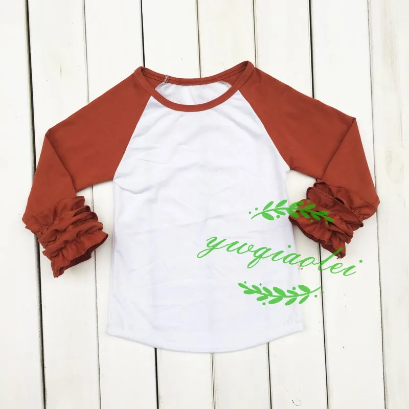 ruffled raglan shirt