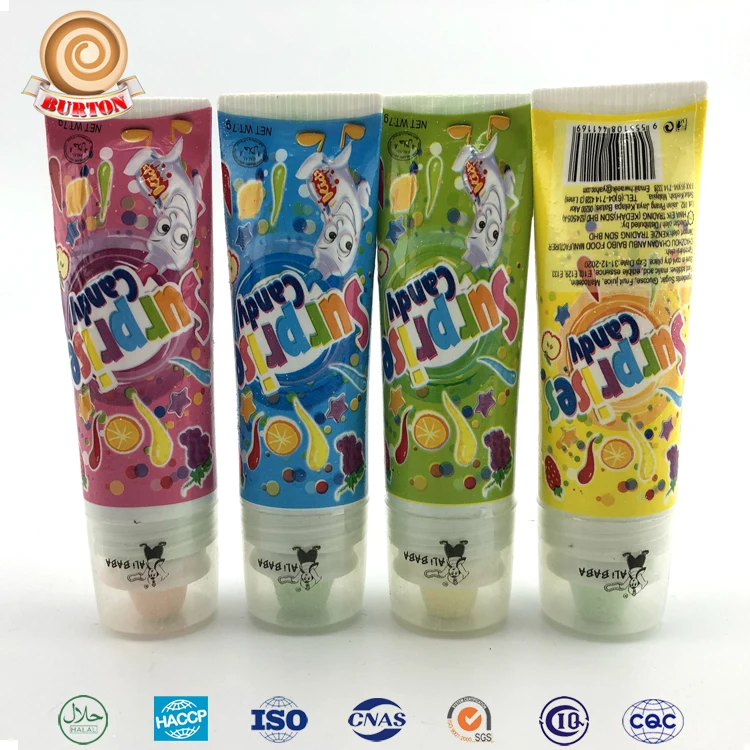 Fruits Powder Candy In Toothpaste Jar With Pressed Candy Buy Powder