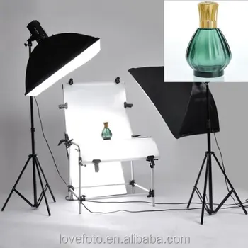 Portable Studio In A Box Still Life Photography 3 Head Lighting Shooting Table Kit Photo Chair Softbox Portable Studio In A Box Still Life Photography 3 Head Lighting Shooting Table Kit Photo Chair Softbox